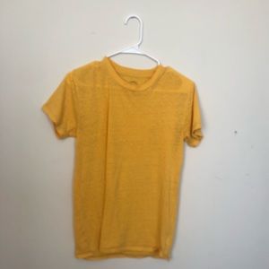 urban outfitters mustard tee